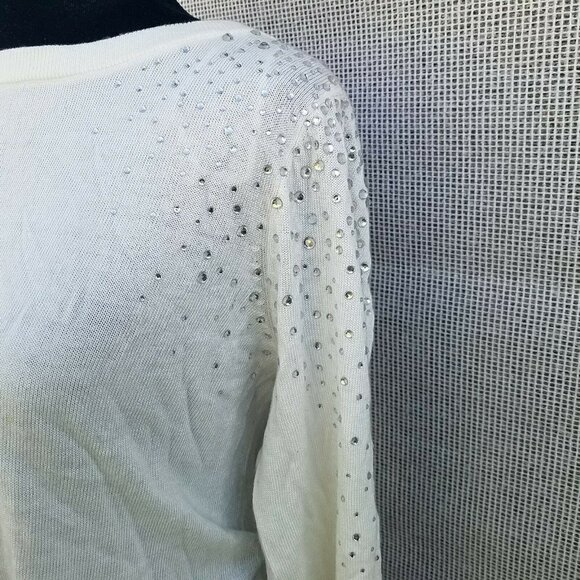 INC Long-Sleeve Studs Sweater. Size Large. New Without Tags - Picture 7 of 11